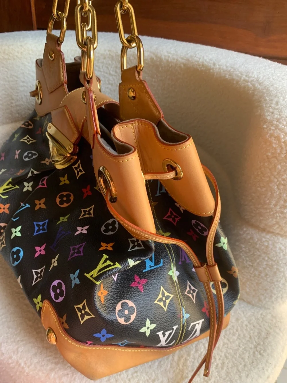 Louis Vuitton x Takashi Murakami Ursula Black multicolor